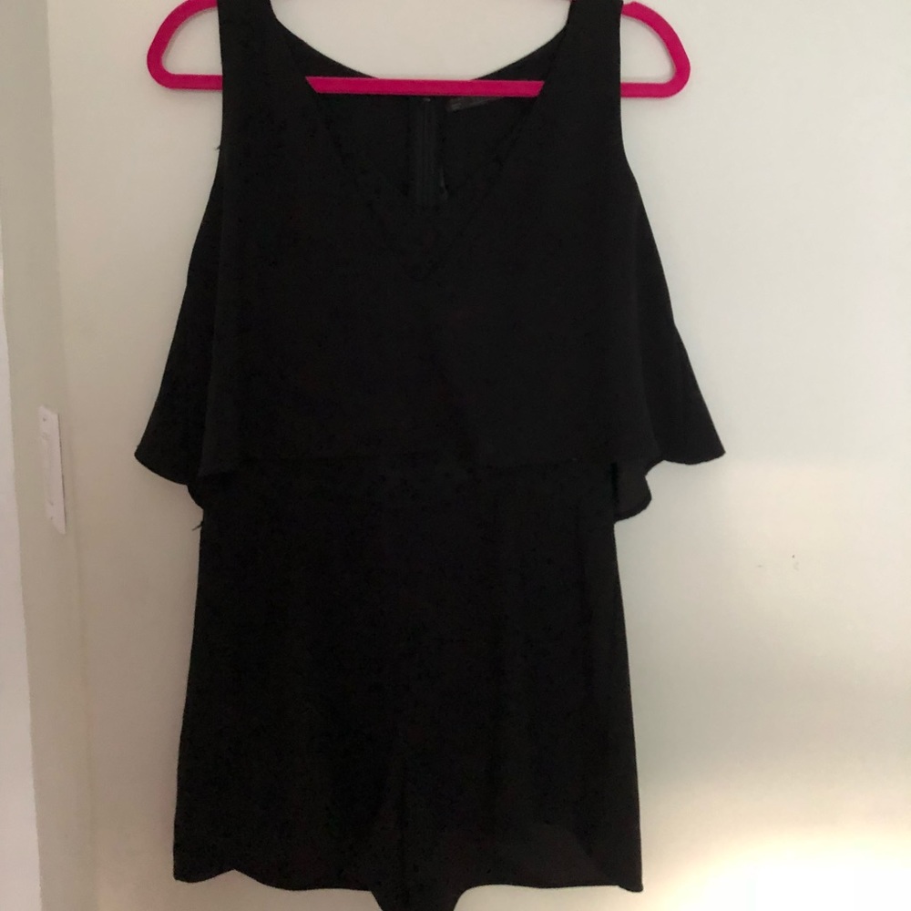 Zara Black Peek a Boo Romper - Picture 2 of 5
